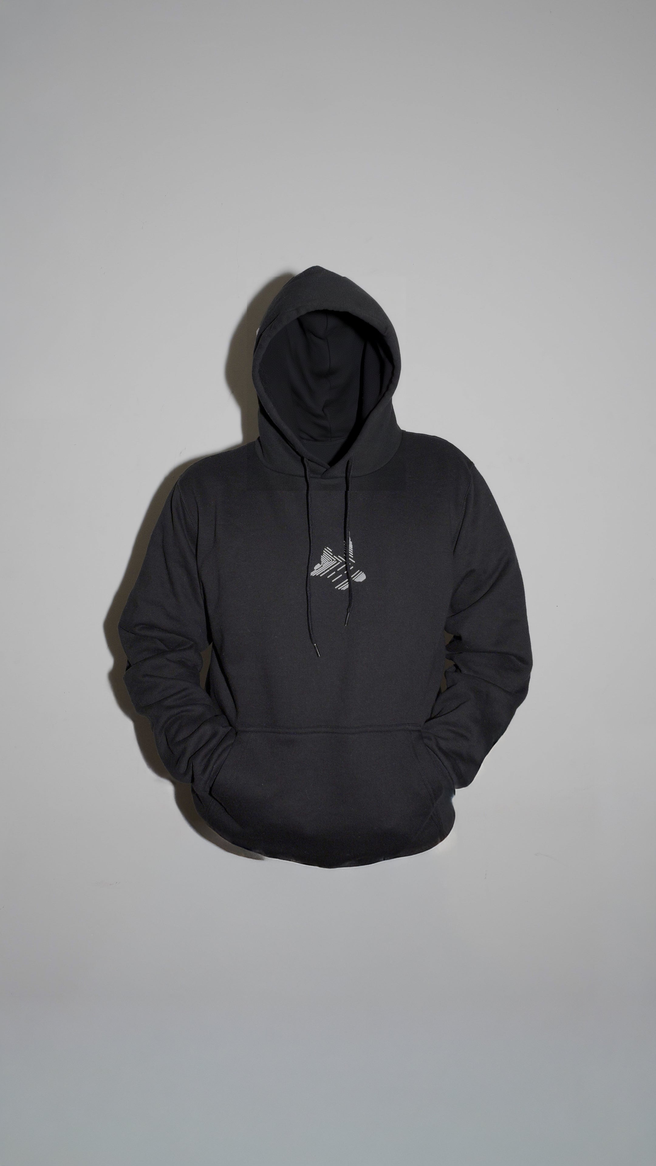 sweat à capuche noir