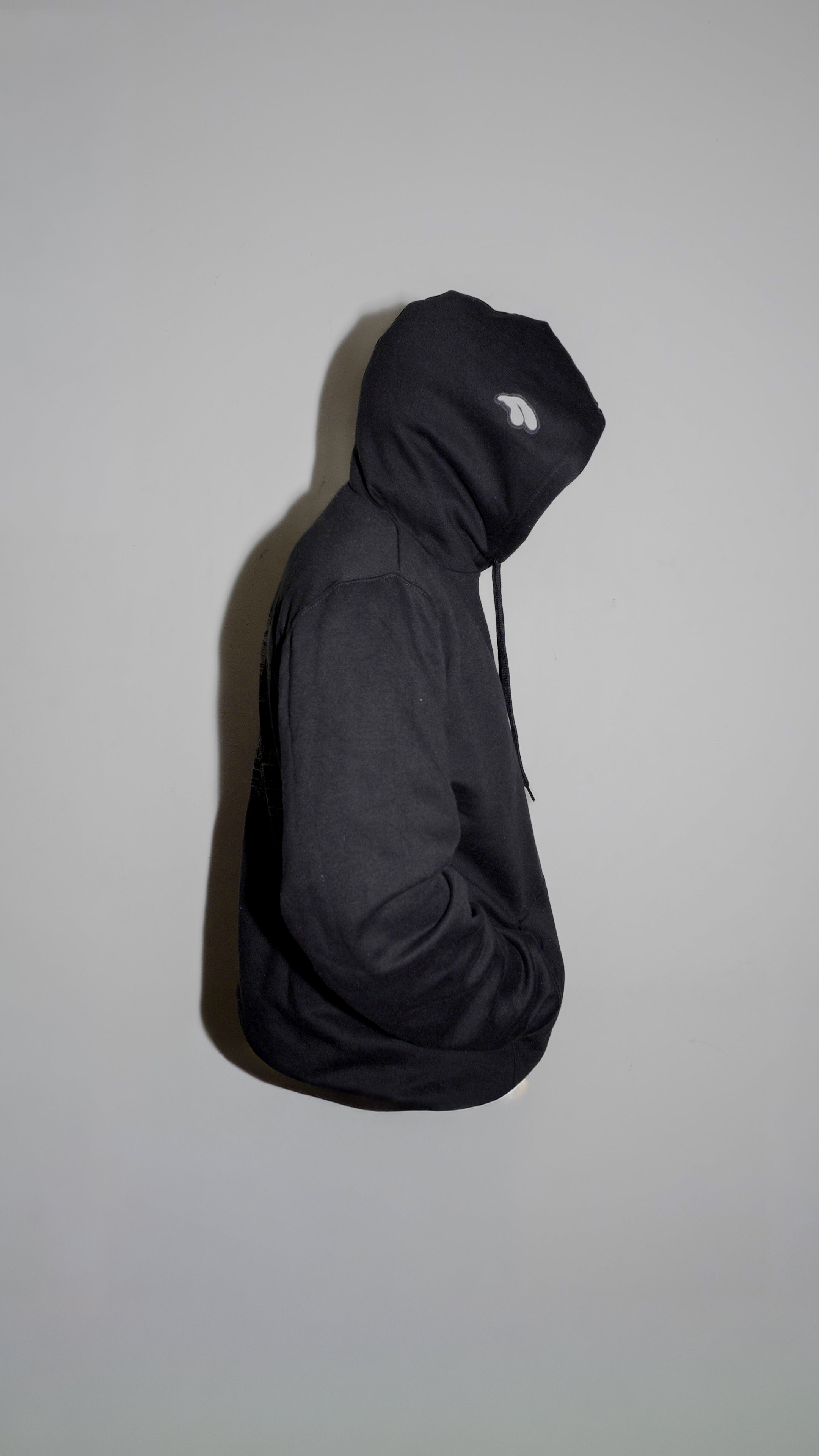 sweat à capuche noir